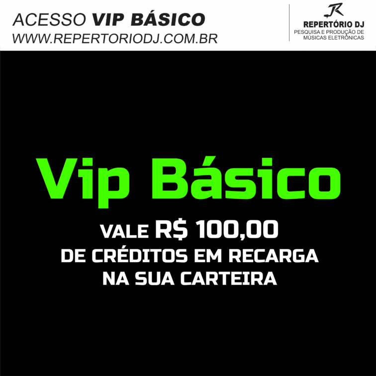 CONTA VIP BÁSICO – Repertório DJ